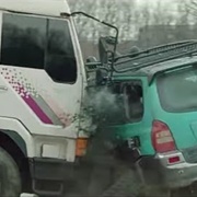 Surprise Car Crash