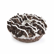 Tim Hortons Chocolate Cake Made With Oreo Donut
