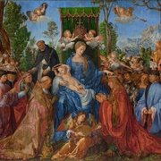 Święto Różańcowe - Albrecht Dürer (Praga, Galeria Narodowa)