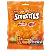 Orange Smarties Mini Eggs