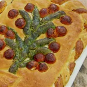 Large Bread Plaque--Harvest Festival Sheath