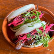 Korean Barbecue Mushroom Bao Buns