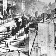 Boulevard Du Temple or Paris Boulevard (Louis Daguerre)