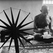 Gandhi and the Spinning Wheel (1946)