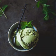 Matcha Mint Chocolate Chip Ice Cream
