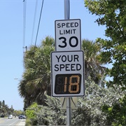 Driving Under the Speed Limit