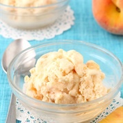 Peaches Cream Ice Cream