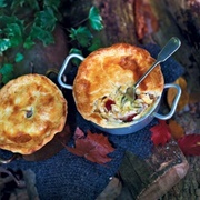 Creamy Chicken and Chorizo Pie