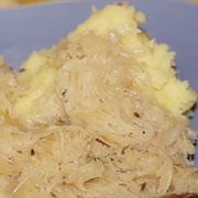 Mashed Potatoes With Sauerkraut