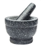 Used a Mortar and Pestle