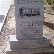 St. George Hotel Marker