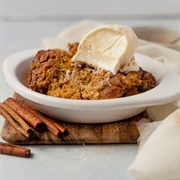 Pumpkin Snickerdoodle Cobbler