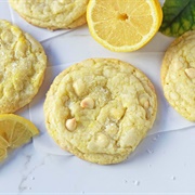 White Chocolate & Lemon Cookies