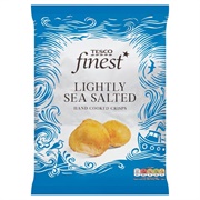 Tesco Finest Lightly Sea Salted Crisps