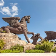 Pegasus and Dragon