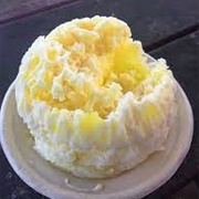 Virgin Piña Colada Shaved Ice