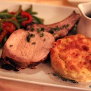 Thyme-Scented Pork Rack Chop