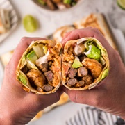 Surf and Turf Burrito