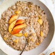 Peach Oatmeal