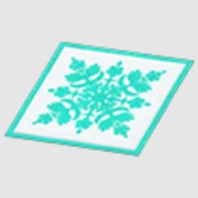 Green Hawaiian Quilt Rug