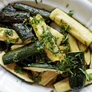 Roasted Courgettes