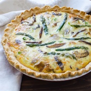 Mushroom and Asparagus Pie