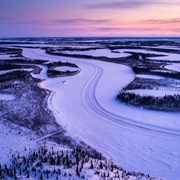 Tuktoyaktuk Winter Road, Canada