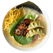 Veggie Dumpling Ramen