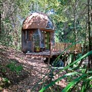 Mushroom Dome Cabin