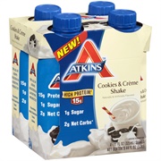 Atkins Cookies &amp; Crème Shake