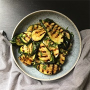 Grilled Courgette