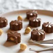 Caramel Hazelnut Praline Chocolates