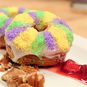 King Cake Donut