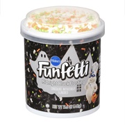 Pillsbury Funfetti Midnight Black Chocolate Frosting