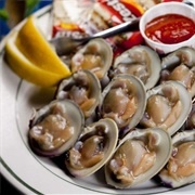 Clams Half Shell