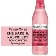 Fever-Tree Refreshingly Light Rhubarb & Raspberry Tonic Water