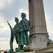 Monument for Lippens Og De Bruyne Blankenberge