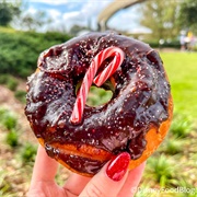 Chocolate Peppermint Donut