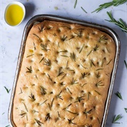 Rosemary and Sea Salt Focaccia