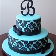 Blue Black Cake