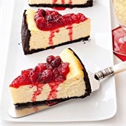 Cranberry Orange Cheesecake
