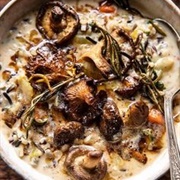 Wild Rice & Mushroom Soup