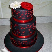 Black Red Cake