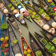 Lok Baintan Floating Market, Banjarmasin, Borneo, Indonesia