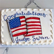 Oakmont Bakery American Flag Cake