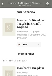 Isambard's Kingdom (Judy Jones)