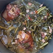 Ham Hock Collard Greens
