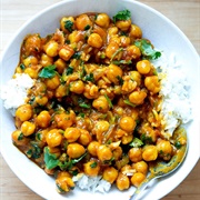 Curried Chickpeas