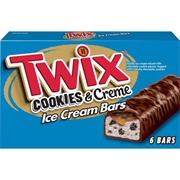 Twix Cookies & Creme Ice Cream Bars