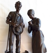 Sculpture in Calamine